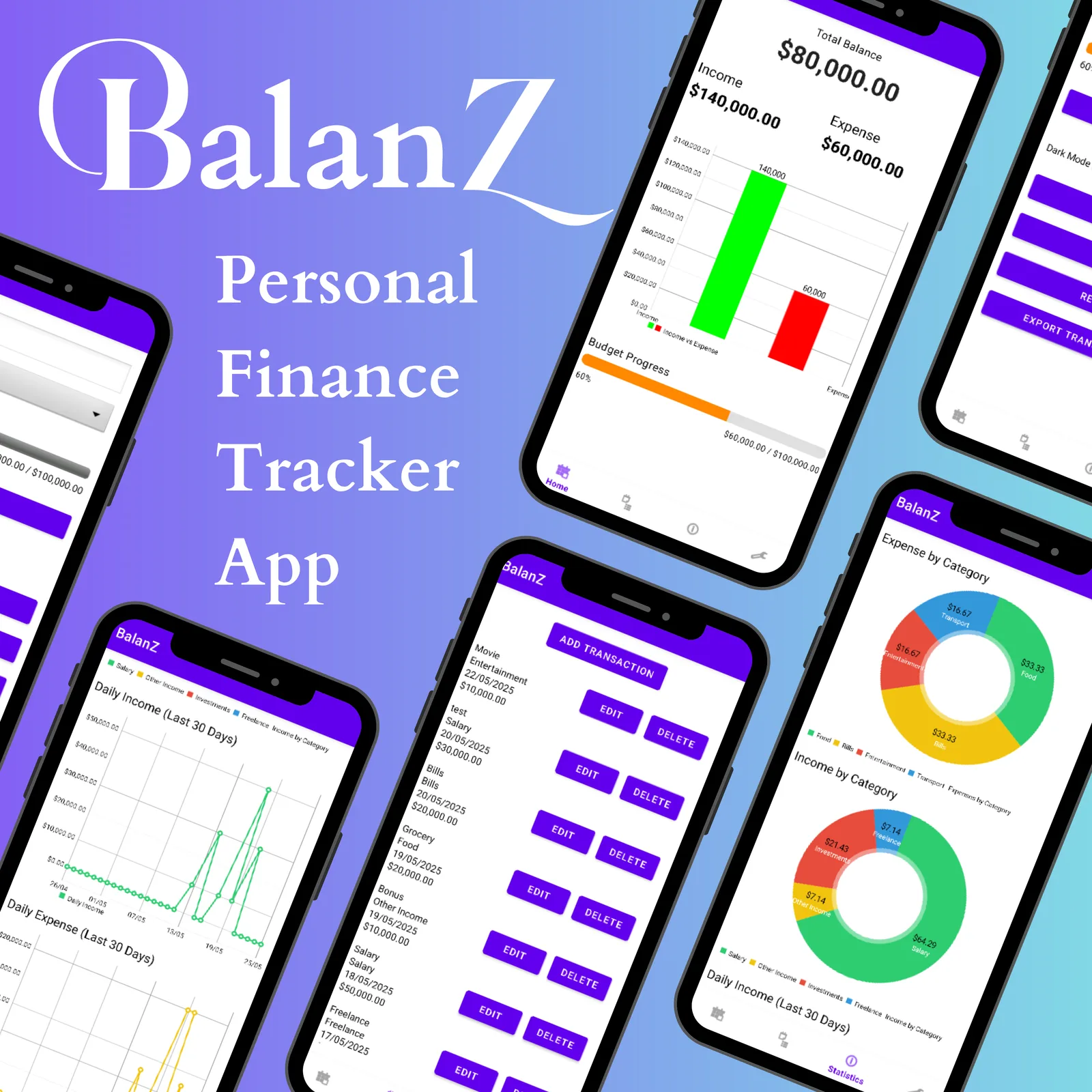 Personal Finance Tracker App